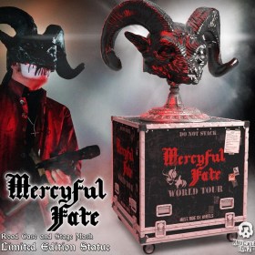 Mercyful Fate Rock Ikonz On Tour Road Case Statue & Stage Mask Set World Tour by Knucklebonz