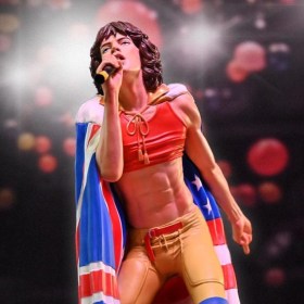 Mick Jagger (Tattoo You Tour 1981) The Rolling Stones Rock Iconz Statue by Knucklebonz