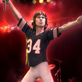 Mick Jagger US Tour 1981 (Black Jersey) Rolling Stones Rock Iconz Statue by Knucklebonz