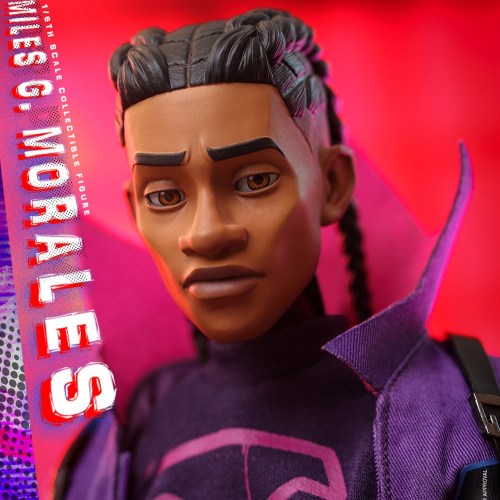 Miles G. Morales Spider-Man Across the Spider-Verse 1/6 Action Figure by Hot Toys