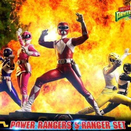 Mighty Morphin Power Rangers Set of 5 Statues 1/4 by Prime 1 Studio