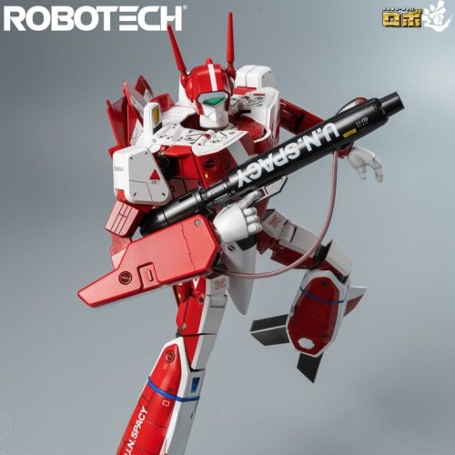 ROBO-DOU VF-1J Veritech (Miriya Sterling) Robotech Action Figure by ThreeZero