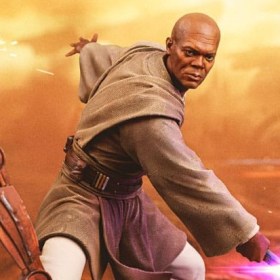 Mace Windu Star Wars Art 1/10 Scale Statue by Iron Studios