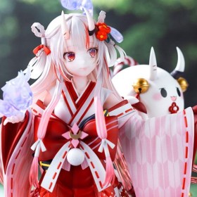 Nakiri Ayame Shrine Maiden Fortune Outfit Ver. Hololive Production PVC 1/7 Statue by Kotobukiya