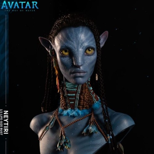 Neytiri Elite Edition Avatar The Way of Water 1/1 Life Size Bust by Infinity Studio