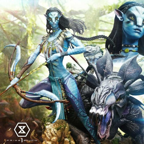 Neytiri & Thanator Avatar (Film) 1/4 Statue by Prime 1 Studio