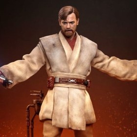 Obi-Wan Kenobi (Mustafar) Star Wars Episode III Revenge of the Sith 1/6 Action Figure by Hot Toys