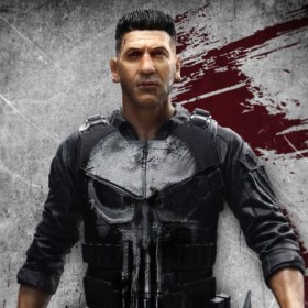 Punisher Daredevil Born Again Art 1/10 Scale Statue by Iron Studios