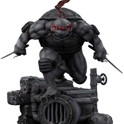 Raphael Black and White Variant Teenage Mutant Ninja Turtles Art 1/10 Scale Statue by Iron Studios
