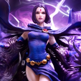 Teen Titans Raven DC Comics Art 1/10 Scale Statue by Iron Studios