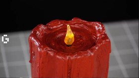 LED Candle Diablo IV by Blizzard