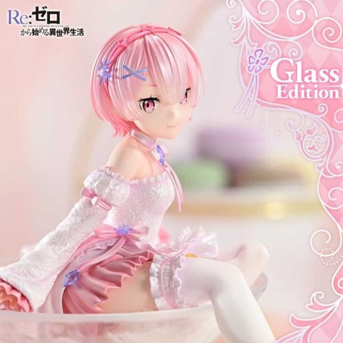 Ram Glass Edition Re:ZERO Starting Life in Another World Prisma Wing PVC 1/7 Statue by Prime 1 Studio