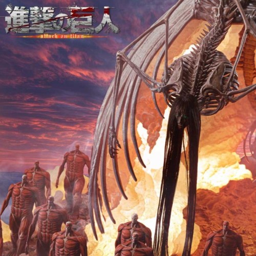 The Rumbling Attack on Titan Statue by Prime 1 Studio