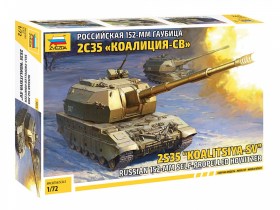 Russian 152-mm self propelled 2S35 “Koalitsiya-SV” by Zvezda
