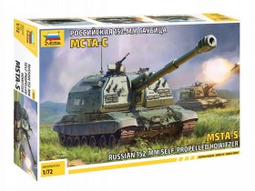 Russian 152-mm self-propelled howitzer MSTA-S by Zvezda