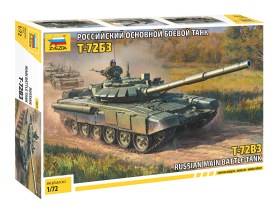 Russian main battle tank T-72B3 by Zvezda