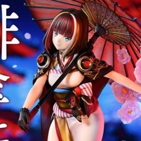 Scarlet Umbrella And Peony Fuzichoco Bonus 1/7 Statue by Prime 1 Studio