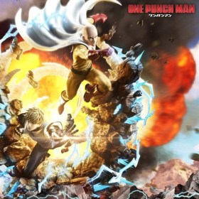 Saitama & Genos One-Punch Man 1/4 Statue by Prime 1 Studio