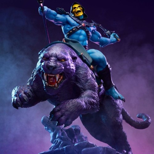 Skeletor & Panthor Classic Deluxe Masters of the Universe 1/6 Statue by Tweeterhead