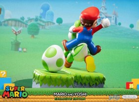 Mario & Yoshi Exclusive Edition Super Mario Statue by First 4 Figures