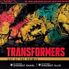 Snarl & Slug G2 Universe Dinobots Transformers Age of the Primes Leader Class Action Figure by Hasbro