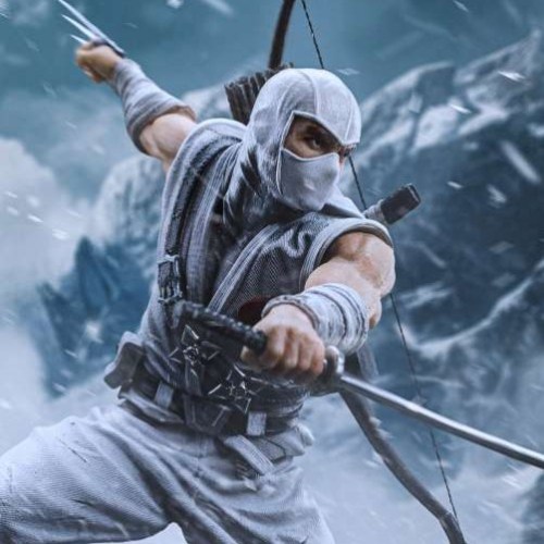 Storm Shadow GI Joe Art 1/10 Scale Statue by Iron Studios