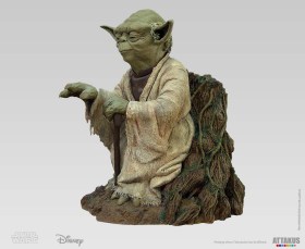 Yoda Using the Force Star Wars Statue by Attakus
