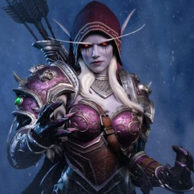 Sylvanas Windrunner World of Warcraft 1/1 Life Size Bust by Infinity Studio