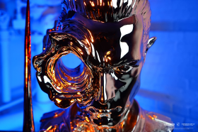 T-1000 Liquid Metal Exclusive Edition Terminator 2 Scale 1/1 Bust by Pure Arts