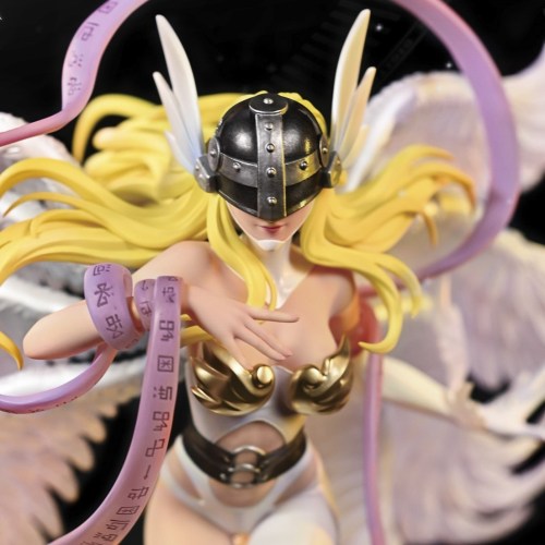 Taichi Yagami & Angewomon statue by BandaiNamco – Infinity Studio