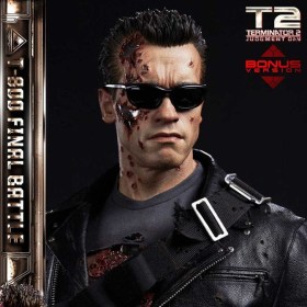 T-800 Final Battle Deluxe Bonus Version Terminator 2 Museum Masterline Series 1/3 Statue by Prime 1 Studio