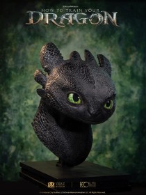 Toothless How To Train Your Dragon Life Size Bust by ECC
