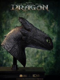 Toothless How To Train Your Dragon Life Size Bust by ECC