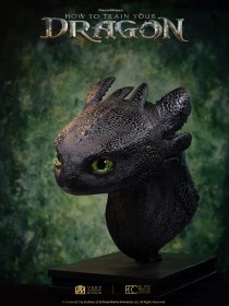 Toothless How To Train Your Dragon Life Size Bust by ECC