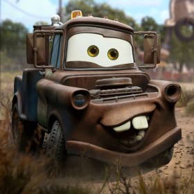 Tow Mater Cars Art Scale 1/10 Statue by Iron Studios