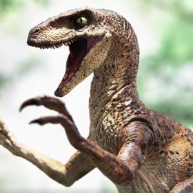 Velociraptor Jump Jurassic Park Prime Collectibles 1/10 Statue by Prime 1 Studio