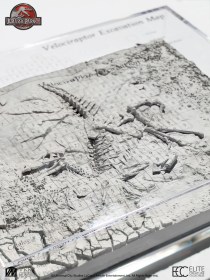 Velociraptor Excavation Map Jurassic Park 3 by ECC