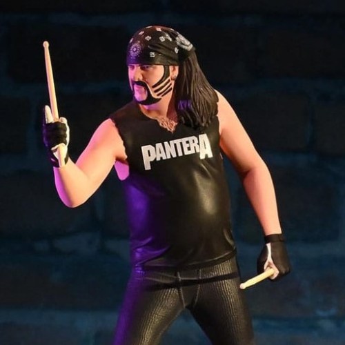Vinnie Paul (Reinventing the Steel) Pantera Rock Iconz Statue by Knucklebonz