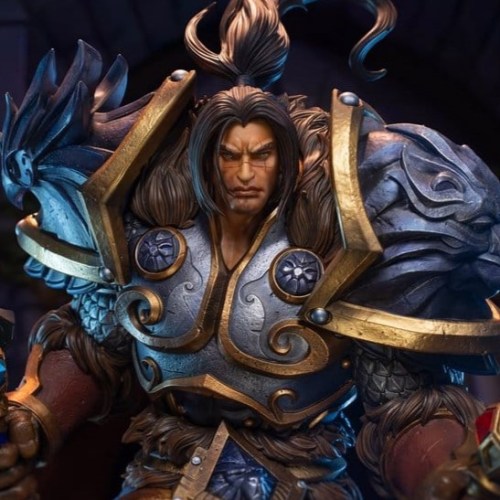 Varian Wrynn Hearthstone 1/6 Statue by HEX Collectibles