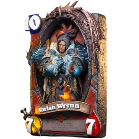 Varian Wrynn Hearthstone Art Statue Frame by Blizzard 