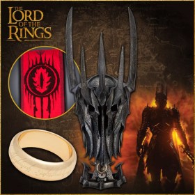 War Helm of Sauron Museum Collection Lord of the Rings 1/1 Replica by United Cutlery