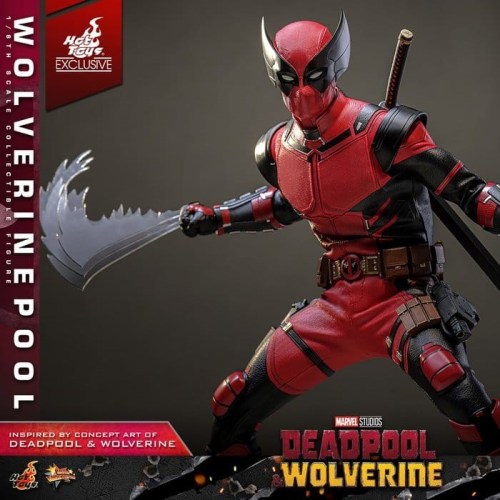 Wolverinepool Exclusive Deadpool & Wolverine 1/6 Action Figure by Hot Toys