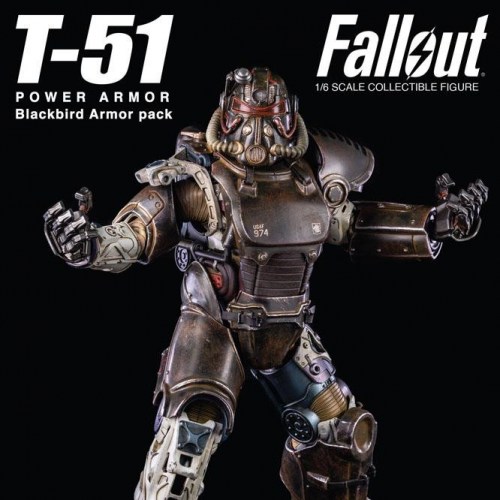 Threezero T 51 Power Armor Fallout 4 Blackbird Armor Pack By Threezero