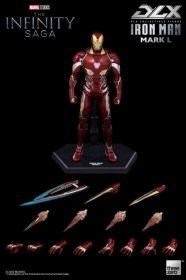 Iron Man Mark 50 Infinity Saga DLX 1/12 Action Figure by ThreeZero