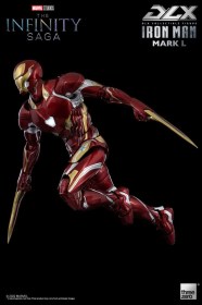 Iron Man Mark 50 Infinity Saga DLX 1/12 Action Figure by ThreeZero