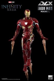 Iron Man Mark 50 Infinity Saga DLX 1/12 Action Figure by ThreeZero