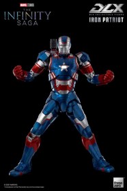 Iron Patriot Infinity Saga DLX 1/12 Action Figure by ThreeZero