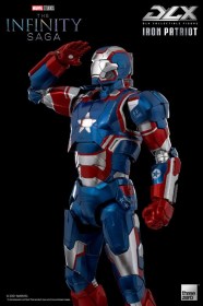 Iron Patriot Infinity Saga DLX 1/12 Action Figure by ThreeZero