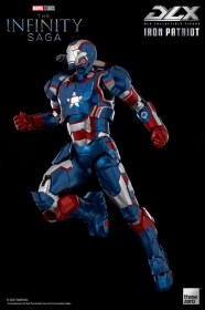 Iron Patriot Infinity Saga DLX 1/12 Action Figure by ThreeZero