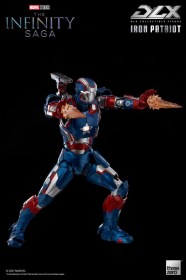 Iron Patriot Infinity Saga DLX 1/12 Action Figure by ThreeZero